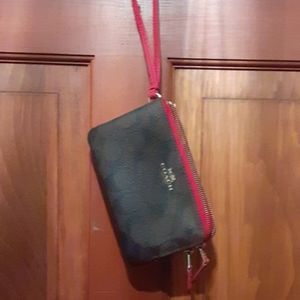 Coach wristlet